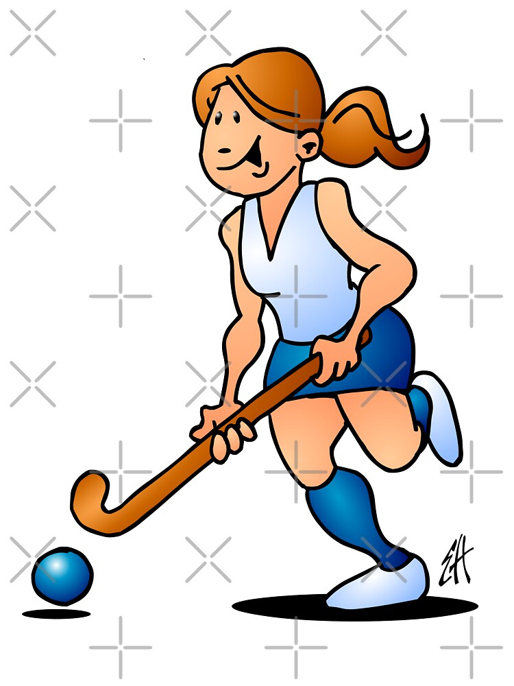 Field hockey girl | Graphic T-Shirt Dress