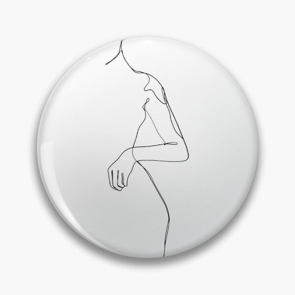 Item preview, Woman Body Minimalist art designed and sold by JAG2B.