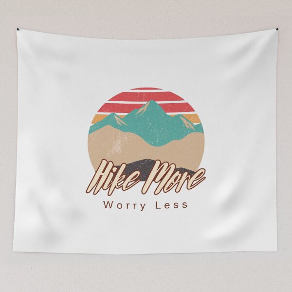Item preview, Hike More Worry Less designed and sold by Destine99.