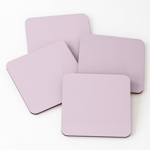Item preview, Solid Pastel Light Whip Purple Monochrome Minimal Design designed and sold by HiddenPuppets.