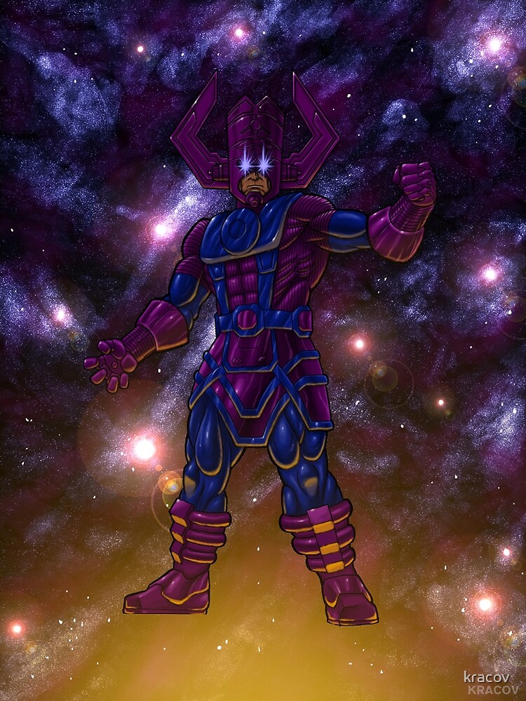 Galactus Poster For Sale By Kracov Redbubble