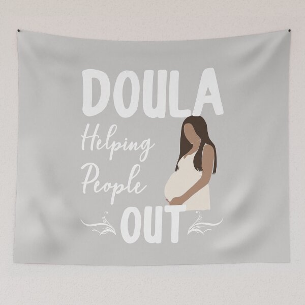 Item preview, Doula Helping People Out Pregnant Midwife Birth Coach  designed and sold by GINIART.