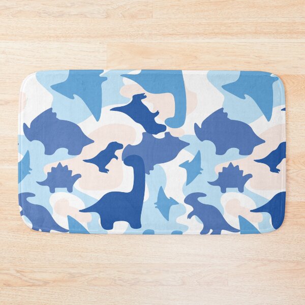 Item preview, Dinosaur Camo Blue designed and sold by Jelly Bear.