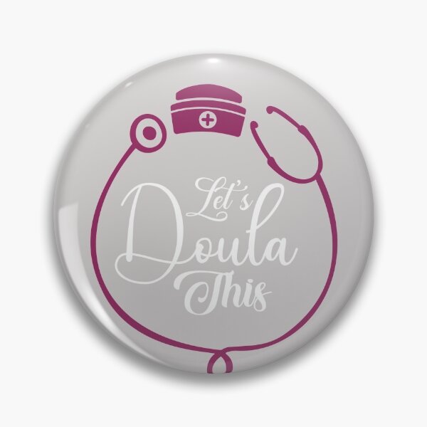 Item preview, Let’s Doula This Pregnant Midwife Birth Coach Catcher designed and sold by GINIART.