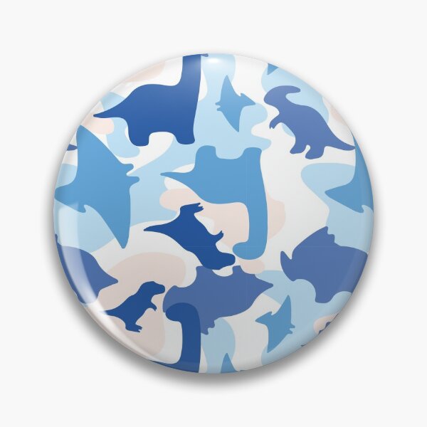 Item preview, Dinosaur Camo Blue designed and sold by Jelly Bear.