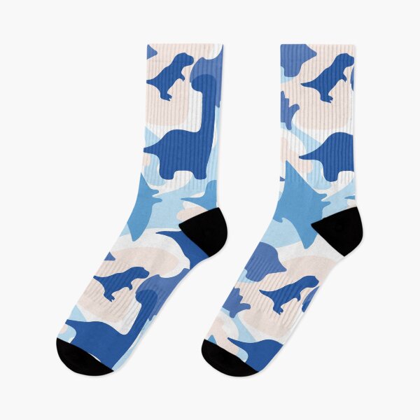 Item preview, Dinosaur Camo Blue designed and sold by Jelly Bear.