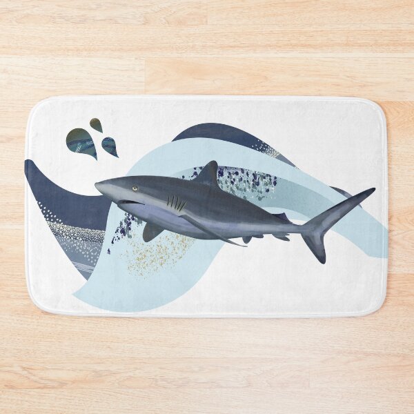 Item preview, Great White Shark watercolor illustration - Caroline Laursen Original designed and sold by Caroline Laursen.