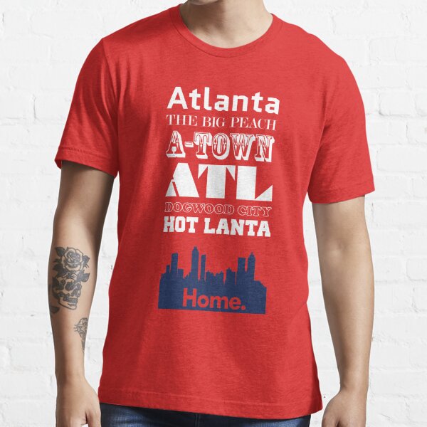 Atlanta Braves A logo Distressed Vintage logo T-shirt 6 Sizes S