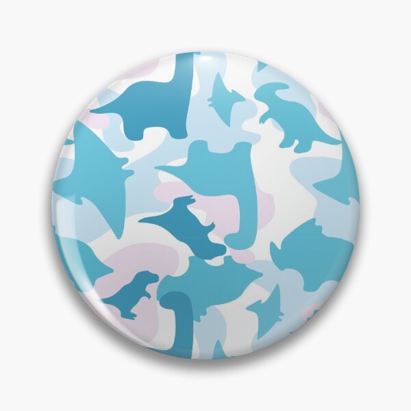 Item preview, Dinosaur Camo Aqua designed and sold by Jelly Bear.