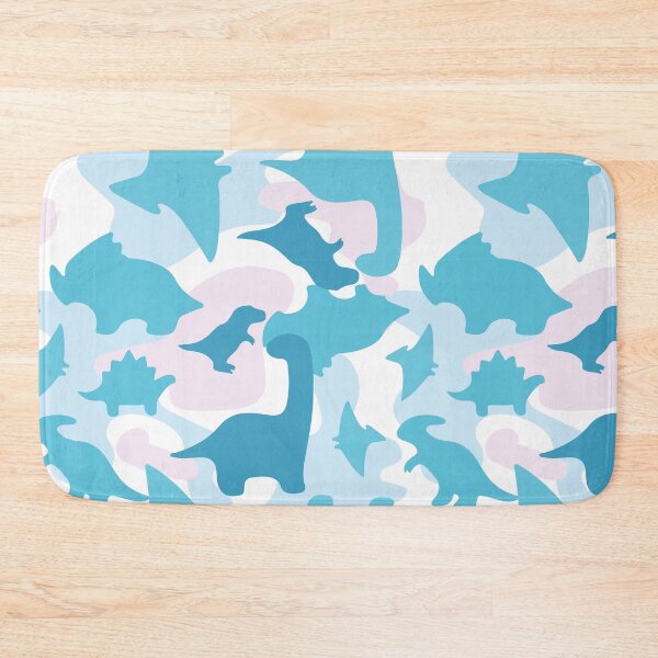 Item preview, Dinosaur Camo Aqua designed and sold by Jelly Bear.