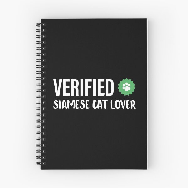 Item preview, Verified | Cat Lover | Siamese Cat designed and sold by Fluffy-Vectors.