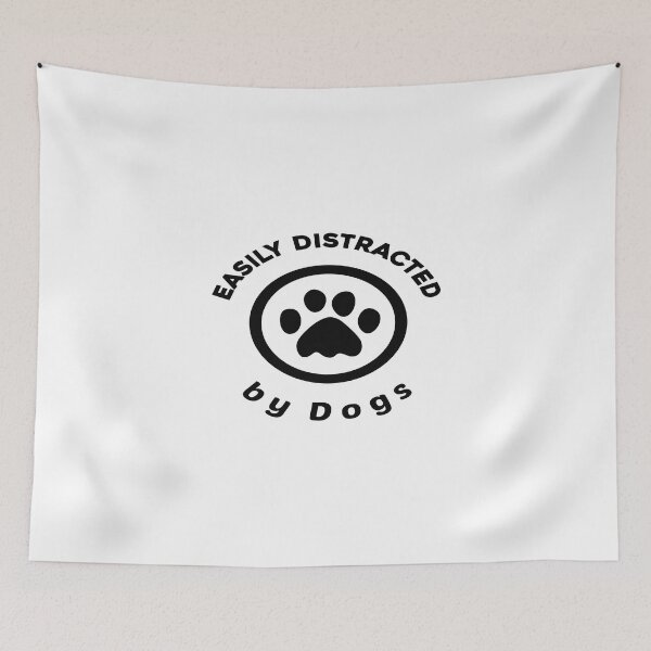 Item preview, Easily Distracted By Dogs And Plants designed and sold by Leous.