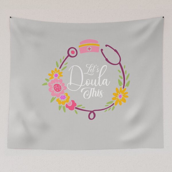 Item preview, Let’s Doula This Pregnant Midwife Birth Coach Catcher designed and sold by GINIART.