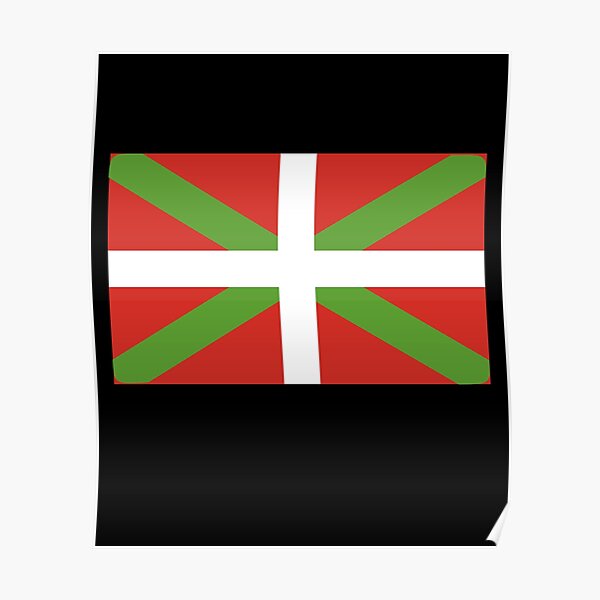 Cadeau drapeau Pays Basque Poster