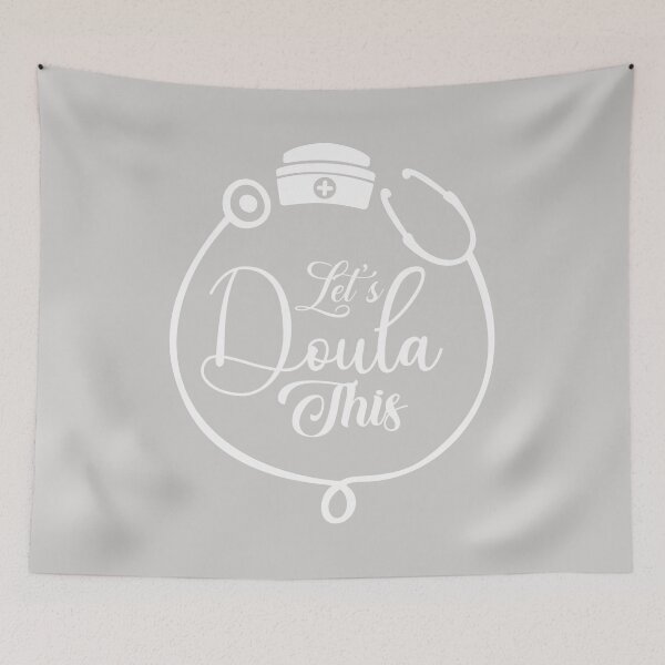 Item preview, Let’s Doula This Pregnant Midwife Birth Coach Catcher designed and sold by GINIART.