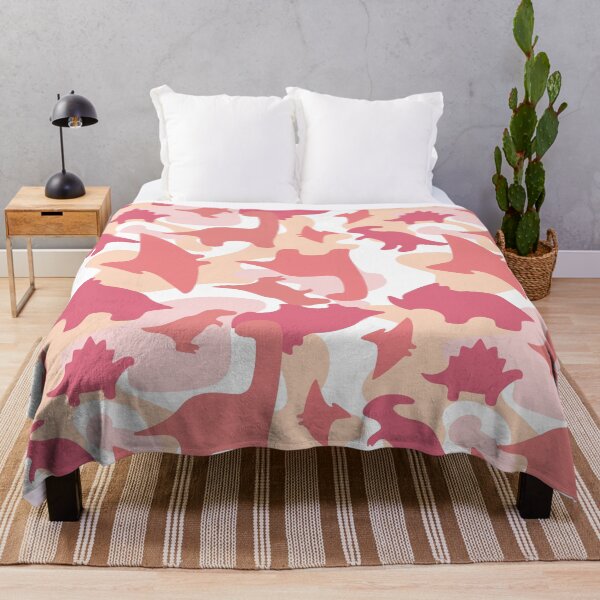 Item preview, Dinosaurs Camo Peach designed and sold by Jelly Bear.