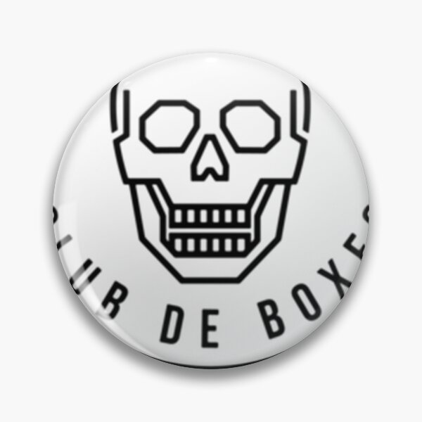 Item preview, El Calavera Club de Boxeo - Sticker Classic designed and sold by vanceH275.