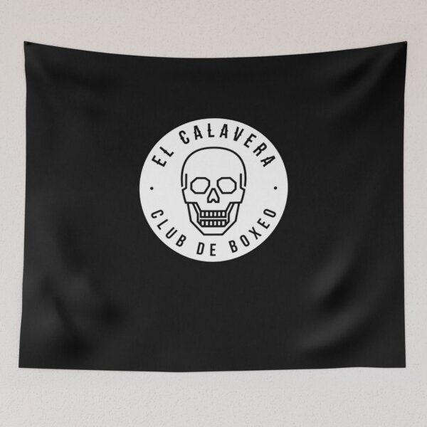 Item preview, El Calavera Club de Boxeo - Sticker Classic designed and sold by vanceH275.