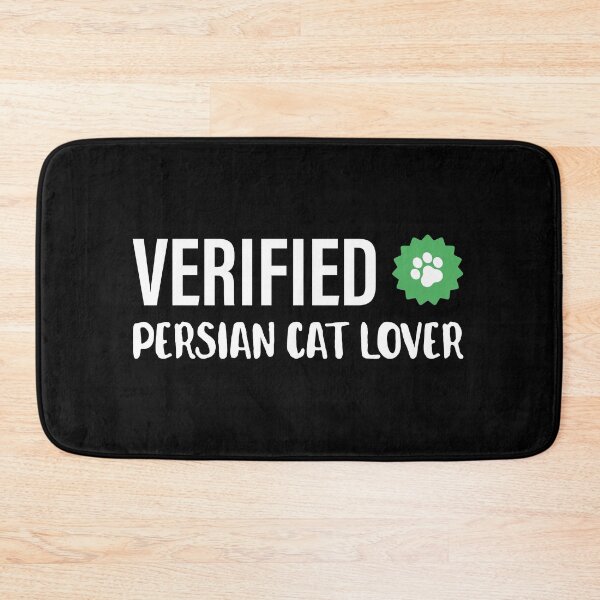 Item preview, Verified | Cat Lover | Persian Cat designed and sold by Fluffy-Vectors.