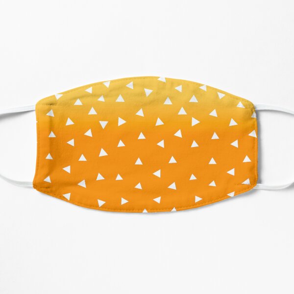 Motif Kimono Zenitsu Agatsuma Masque sans plis