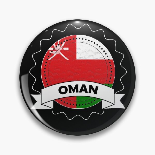 Item preview, Oman Emblem-Badge-Flag designed and sold by Gina-Driada.