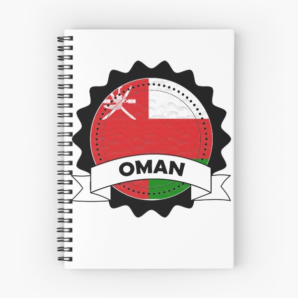 Artikelvorschau, Oman Emblem-Abzeichen-Flagge entworfen und verkauft von Gina-Driada.