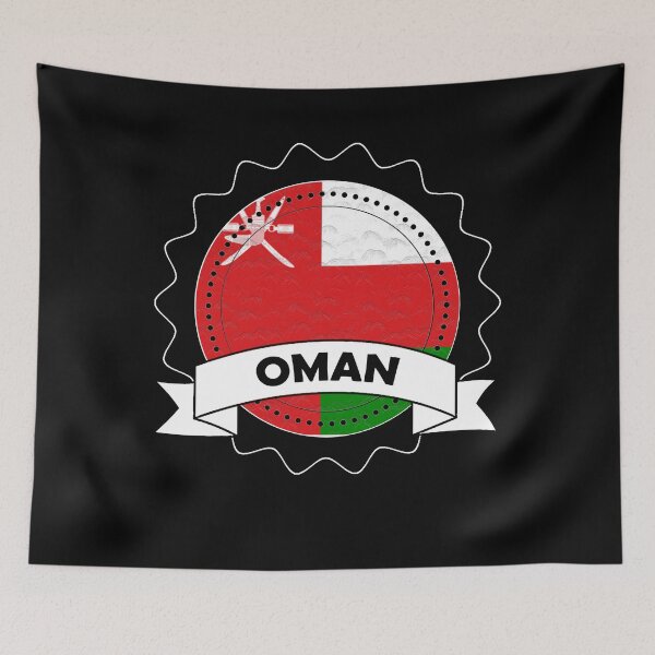 Item preview, Oman Emblem-Badge-Flag designed and sold by Gina-Driada.