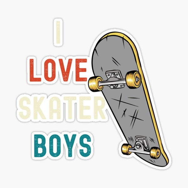 Skater Boy Sticker