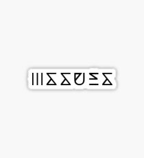 Issues headspace logo Sticker