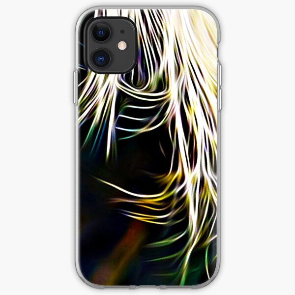 Egret print iPhone Soft Case