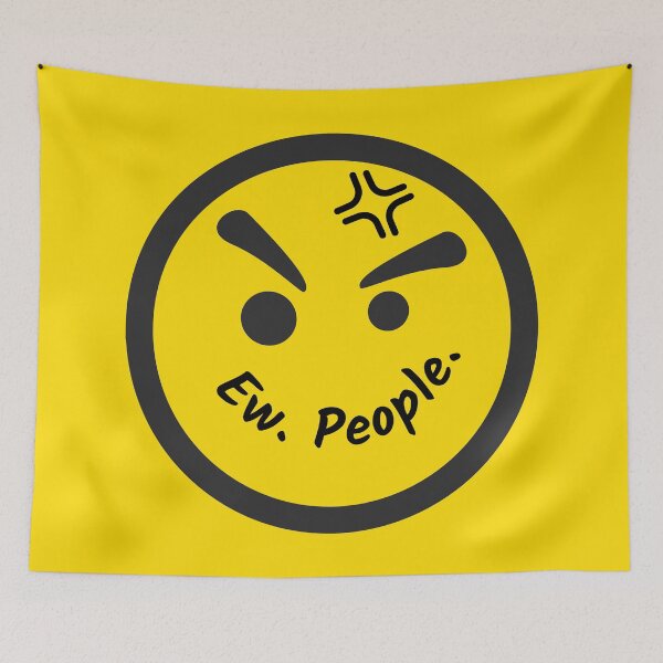 Item preview, Ew People, Introverts Quote designed and sold by Indra Agrawal.
