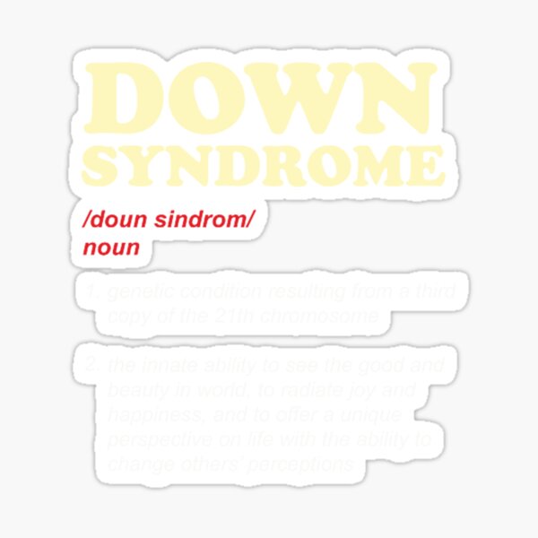 Item preview, Down Syndrome designed and sold by apathdigo.