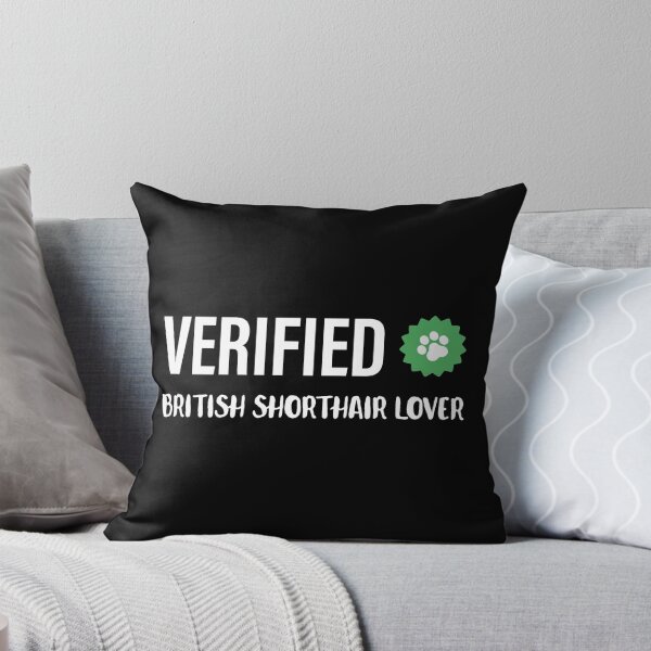 Item preview, Verified | Cat Lover | British Shorthair designed and sold by Fluffy-Vectors.
