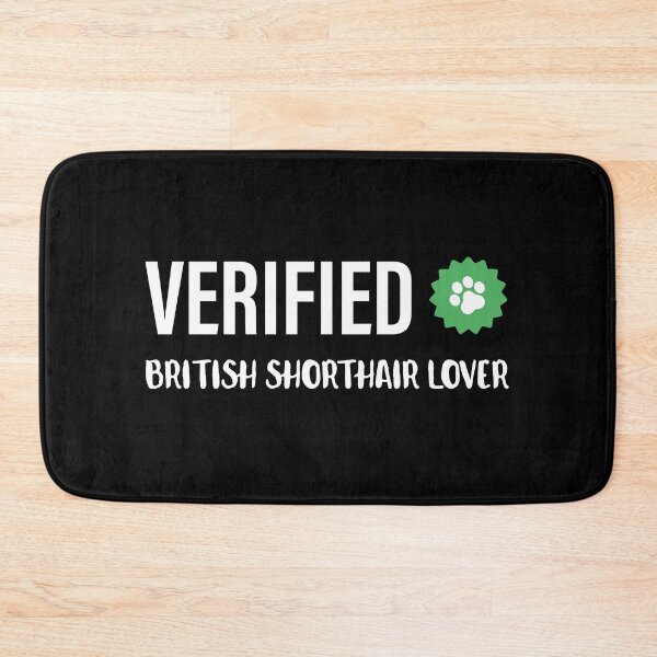 Item preview, Verified | Cat Lover | British Shorthair designed and sold by Fluffy-Vectors.