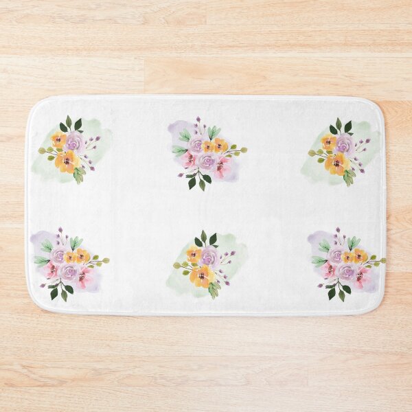 Item preview, Bujo Watercolor Florals Pack of 9 designed and sold by hashnan21.