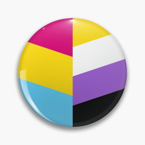 Item preview, Pan and Nonbinary Pride designed and sold by FallenFeline.