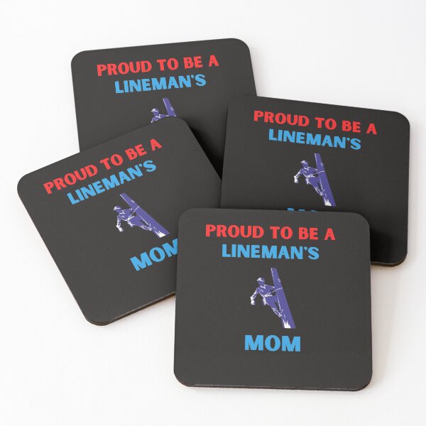Item preview, Proud To Be A Lineman's Mom designed and sold by BhavyaBathla.