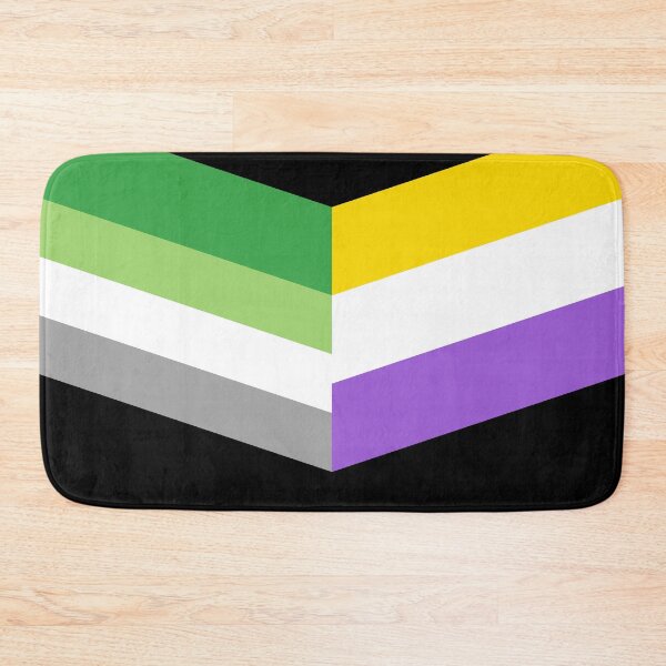 Item preview, Aro and Nonbinary Pride designed and sold by FallenFeline.