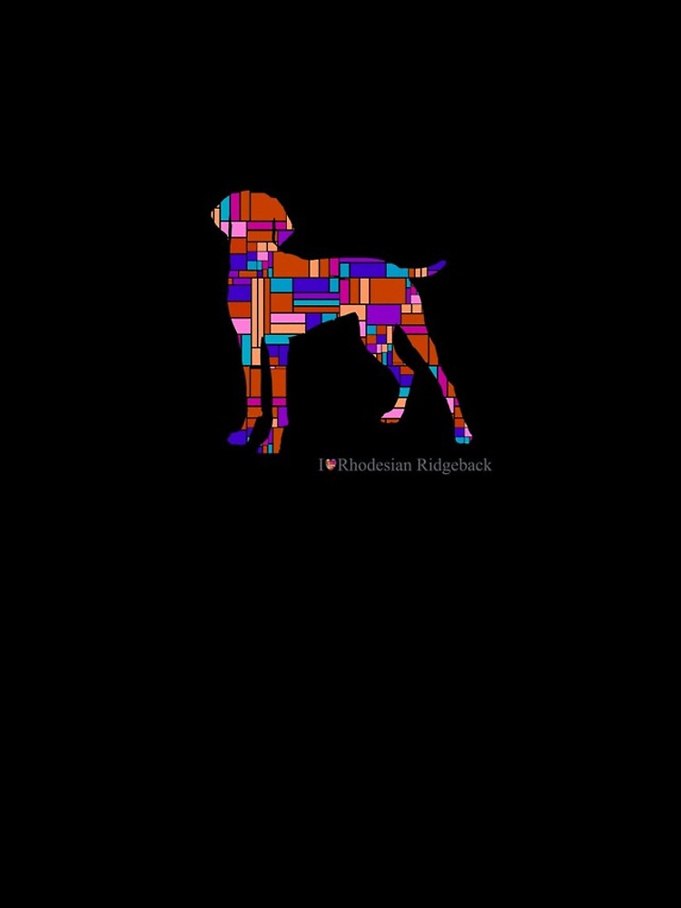 Thumbnail 4 of 4, iPhone Case, Rhodesian Ridgeback Tshirt Rhodesian Ridgeback Dog Shirt Tee designed and sold by KDesigns85.