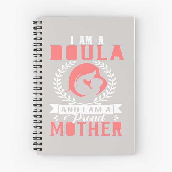 Aperçu de l'œuvre Je suis une Doula et une Fière Fête des Mères créée et vendue par GINIART.