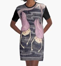 Mermaids Graphic T-Shirt Dress