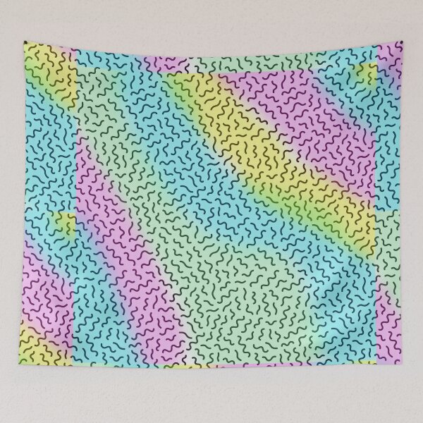 Item preview, Colorful Crazy pattern design designed and sold by Drawourdestiny ..