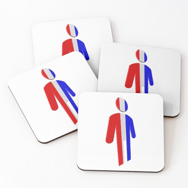 Item preview, French Flag Figure 3D On White designed and sold by Boakes-Digital.
