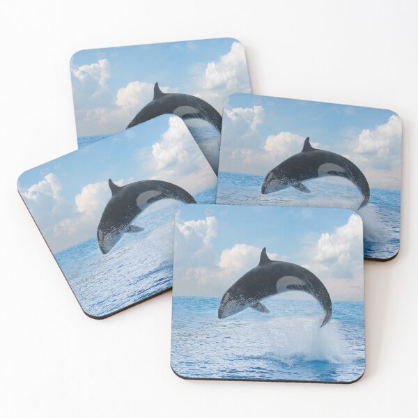 Item preview,   Killer whale, poster,Killer whale wall art,Killer whale art, ocean, sea, blue, fish,Killer whale metal wall art, nature, water, wave, waves designed and sold by eyesight4vision.