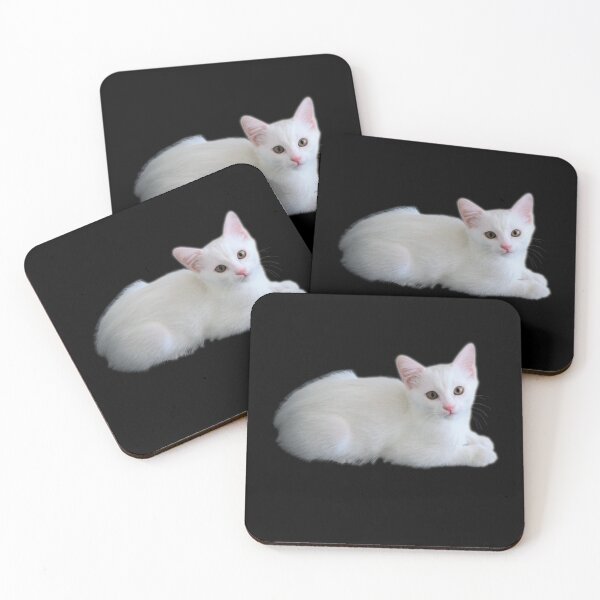 Item preview, Cute White Kitten t-shirt for Cat Lovers designed and sold by pondemand.