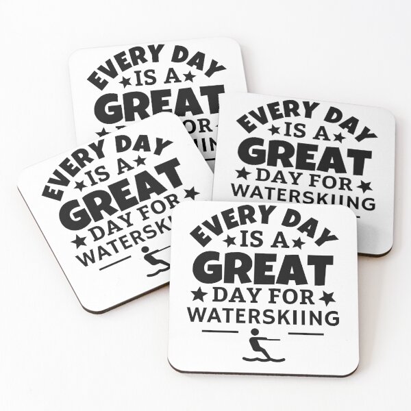 Item preview, Every day is a great day for waterskiing  designed and sold by TheGreenGoat.