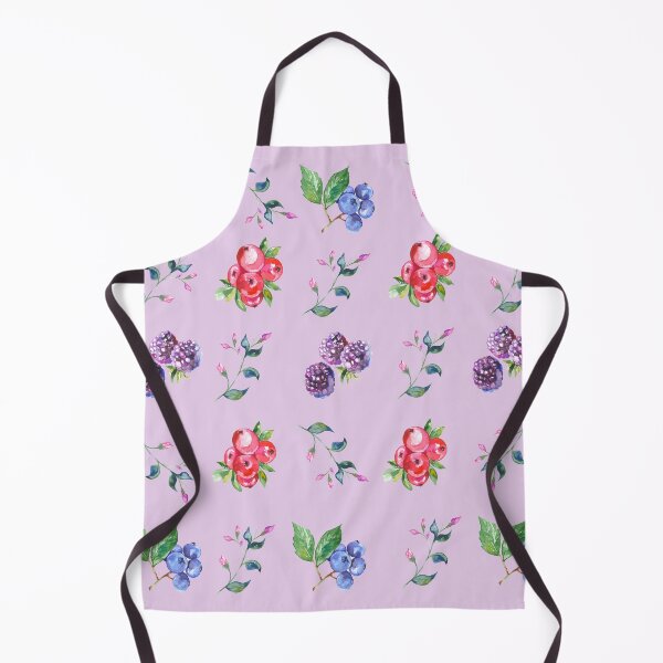 Item preview, Watercolour berries pattern designed and sold by Dolyaz.