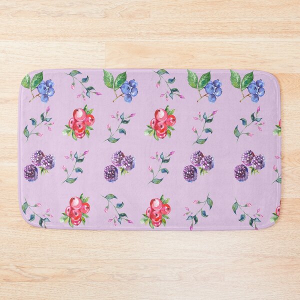 Item preview, Watercolour berries pattern designed and sold by Dolyaz.