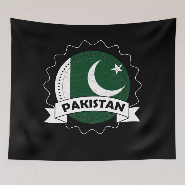 Item preview, Pakistan Emblem-Badge-Flag designed and sold by Gina-Driada.