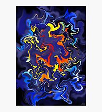Slothamius V1 - digital abstract Photographic Print